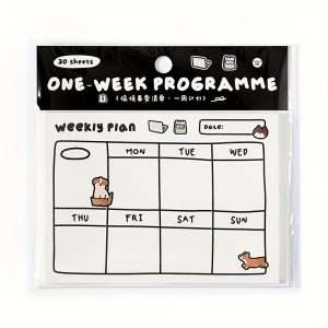 TEMU Of Adorable Weekly Planners: Sticky Notes And Office Decor - Rectangular Shape