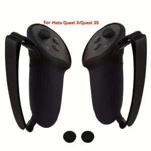 TEMU Vr Grip Cover Accessories For 3s/quest 3 Controller Grips, Vr Controller Grips Cover And Vr Thumbstick Covers