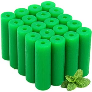 20 PCS Retainer Chewies, Chewies Aligner Tray Seaters, Aligner Chewies, Mint Flavor Standard 20 pieces Green Mint