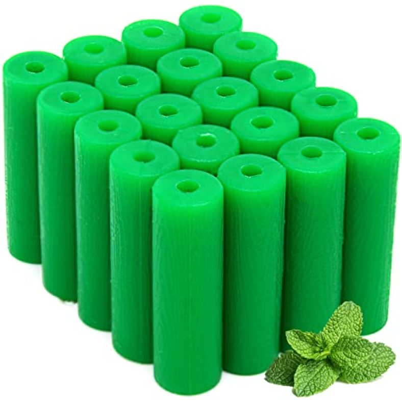 20 PCS Retainer Chewies, Chewies Aligner Tray Seaters, Aligner Chewies, Mint Flavor Standard 20 pieces Green Mint