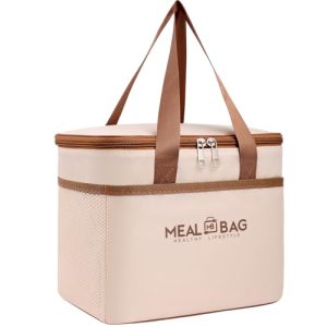 Reusable Lunch Box for Women, Leakproof Portable Insulated Lunch Bag for Work, Travel, Picnic