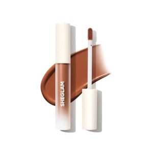 SHEGLAM Matte Allure Liquid Lipstick Long Lasting High Pigment Lipstick Nourishing Sunflower Oil Reduce Lip Care-Sugar