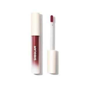 SHEGLAM Matte Allure Liquid Lipstick Long Lasting High Pigment Lipstick Nourishing Sunflower Oil Reduce Lip Care-Crimson