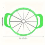 TEMU 1pc Watermelon Slicer, Creative Watermelon Cutter, Stainless Steel Watermelon Divider, Reusable Watermelon Slicer, Fruit Divider – Kitchen