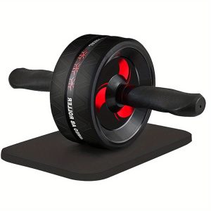 TEMU Abdominal Wheel, Abdominal Muscle Wheel, Tummy Tuck Fitness Equipment, Strength Training Set, Silent And Stable Abdominal Wheel, Suitable For