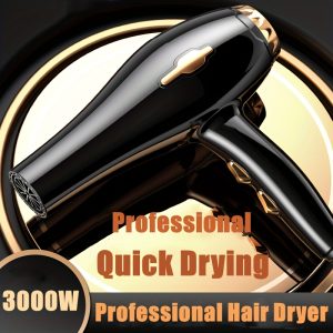 TEMU Blower Hair Dryer Professional Hair Dryer 3000w High Dryer Blower Quick Dry