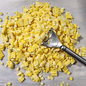 TEMU Corn Peeler, Corn Stripper For Remover Tool, Stainless Steel Multifunctional Corn Planer Cob Cutter , With Hand Protect