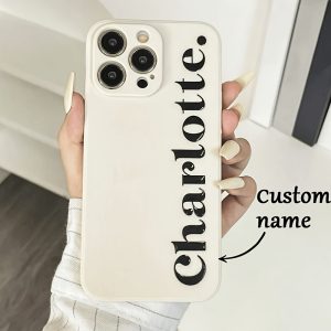 TEMU Custom Name Phone Cases, Personalized Name Design Phone Cases, Personalized Phone Cases With Names, Anniversary Gifts, Valentine Gifts, Birthday