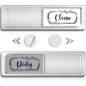 TEMU Dishwasher Magnet, Clean Dirty Sign Indicator For Dishwasher Heavy Duty Magnet With Optional Stickers