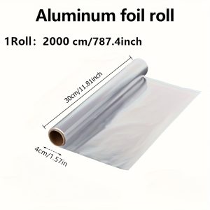 TEMU Halloween Specials, Asy To Use -thickened, Oven Aluminum Foil, Baking Aluminum Foil, Barbecue Oil Paper, Aluminum Foil, No Electricity Needed,