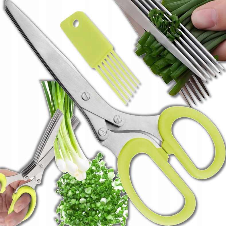 TEMU Kitchen Scissors For Cutting Parsley And – Shears