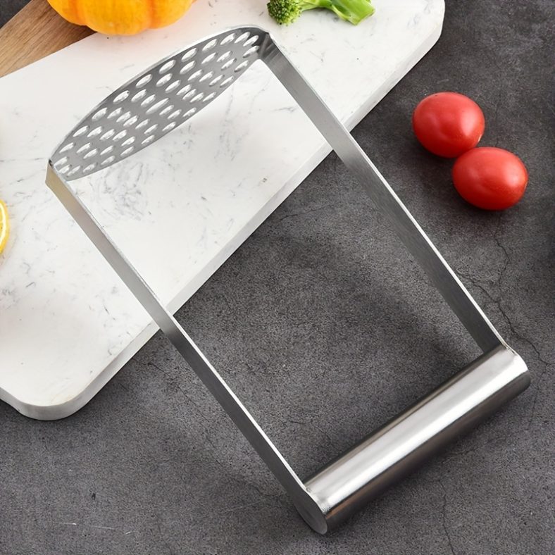 TEMU Stainless Steel , Sweet Potatoes, Fruits, Sweet Potato Mashers, Sweet Potato Mud Presses, Kitchen Household Gadgets