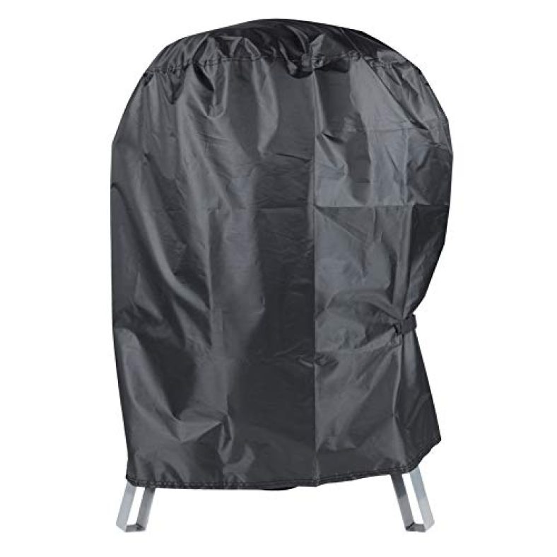 BBQ Grill Cover with Waterproof – Heavy Duty Kettle Cover Fits Most of Outdoor Cooking Gas Charcoal Grill Smoker (20.4D x 24.8H Inches)