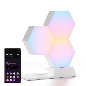 Cololight RGB Lamp, Smart Table Lamp, 2.4GHz WiFi only, App Control & Voice Control, Compatible with Alexa & Google Assistant, Gaming Desk Lamp, Mood