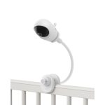 eufy Security Baby Monitor Crib Mount, Compatible with eufy Baby Monitor E20/E21, 16 Inch Flexible Arm Bracket, Attach to Baby Crib, No Tools Needed,