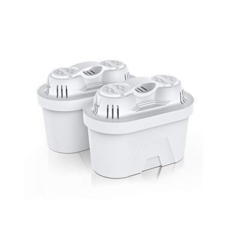 FRIZZLIFE FPT01 Replacement Water Filter Cartridge Set for FP40 Water Filter Pitcher, For T900 & TF900 Instant Hot Water Dispenser Filter Systems (2 P