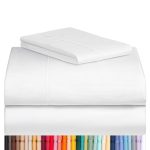 LuxClub Twin XL Sheets – Soft Kids Twin Bed Sheets for Boys and Girls, 3 PC Deep Pockets Wrinkle Free Kids Fitted Sheets Machine Washable Hotel Beddin