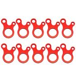 onewind Aluminum Alloy Guyline Cord Adjuster Tent Tensioners Rope Adjuster for Tent Hiking Camping 10Pack