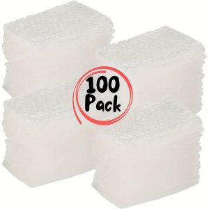 TEMU 100pcs Cushion Wrap Pouches, 4x6 Inches, Bubble Pouches, Wrap Bags, , For Shipping, For Packing, Bubble Sleeves