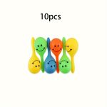 TEMU 10pcs Colorful Parrot Rattle Sand Balls – Interactive Bird Training Toys For Wisdom & Fun