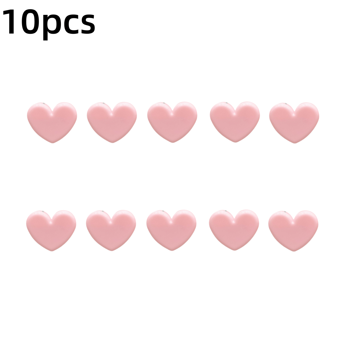 TEMU 10pcs Plastic -shaped Planner Clips - Decorative Bookmark Paper Clips For Journals, Planners, Office & School Supplies, Cute Stationery