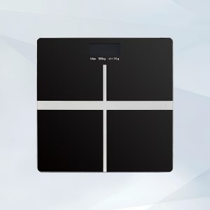 TEMU 1pc Digital Bathroom Scale With Lcd Display - , Compact Bathroom/bedroom Scale, Battery-powered Body Weight Scale (no Battery Included) - Ideal