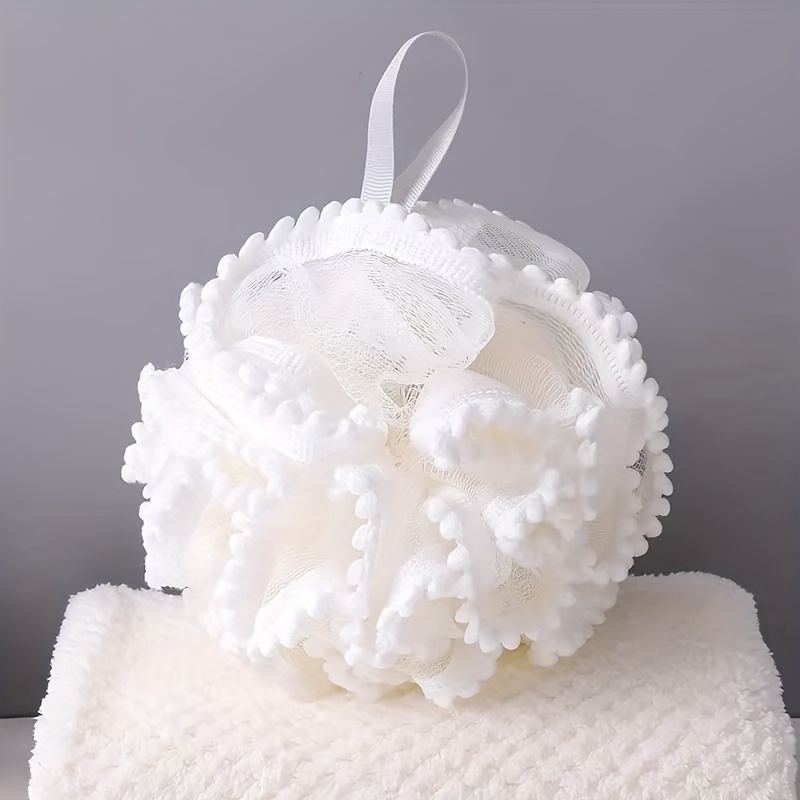 TEMU 2-color Options Bubble , Bath Flowers, Super Soft, Large, Cute, Non-separable, Bath