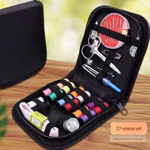TEMU 27pcs Sewing Kit Set: Travel Sewing Kit & Home Mending Tool Kit, Sewing Supplies