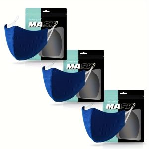 TEMU 3-pack Breathable Sunscreen Face Mask, Cool-feeling Fabric, Suitable For Outdoor Activities Such As Cycling And Hiking, Summer Sunscreen,