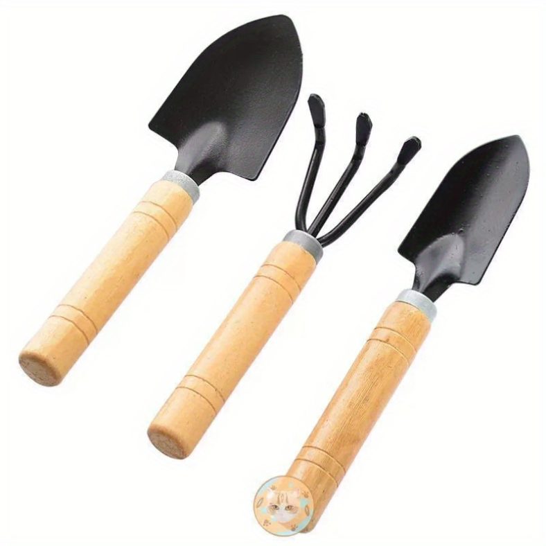 TEMU 3pcs Mini Horticultural Potted Plant Tool Plant Floral Planting Tool Multifunctional Household Potted Plant Loosening Soil Tool