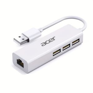 TEMU Acer -bs Usb Ethernet Cable To Rj45 Ethernet Gigabit Broadband Network Card Connector Head Ethernet Port Converter Docking Station Suitable For