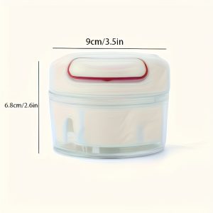 TEMU A Multifunctional Manual Food Processor - Manual Food Chopper, Kitchen Hand Processor, Slicer Suitable For Vegetable, Meat, Fruit, Nut, Garlic,