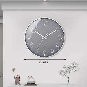 TEMU Bedroom Silent Clock Wall Clock Fashion Simple Living Room Clock Home Wall Hanging Creative Quartz Clock Wall Wall