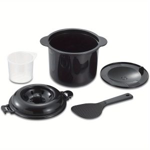 TEMU Chibikuro- Microwavable Rice Cooker With Binchotan Charcoal
