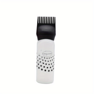 TEMU Colorful Hair Dye Applicator Bottle With Graduated Scale Hair Root Comb Dye Hair Comb - Perfect For Use