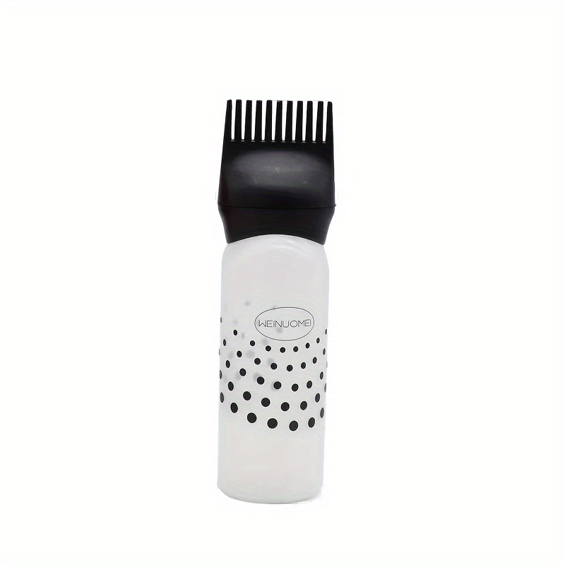 TEMU Colorful Hair Dye Applicator Bottle With Graduated Scale Hair Root Comb Dye Hair Comb - Perfect For Use