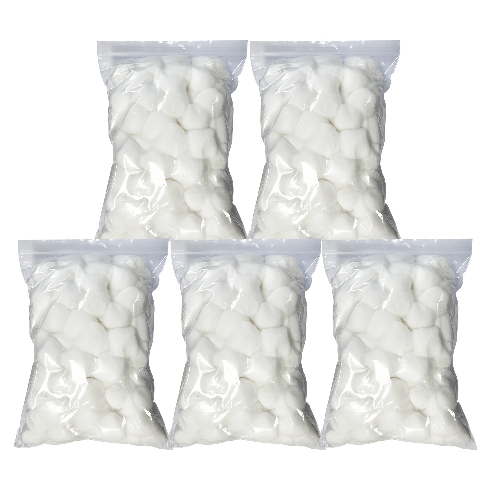 TEMU Count Cotton Ball, % Absorbent Cotton, Supper Jumbo Cotton Balls, Multipurpose Cotton Balls Ideal For Gentle Makeup Removal, Skin Care, Wound