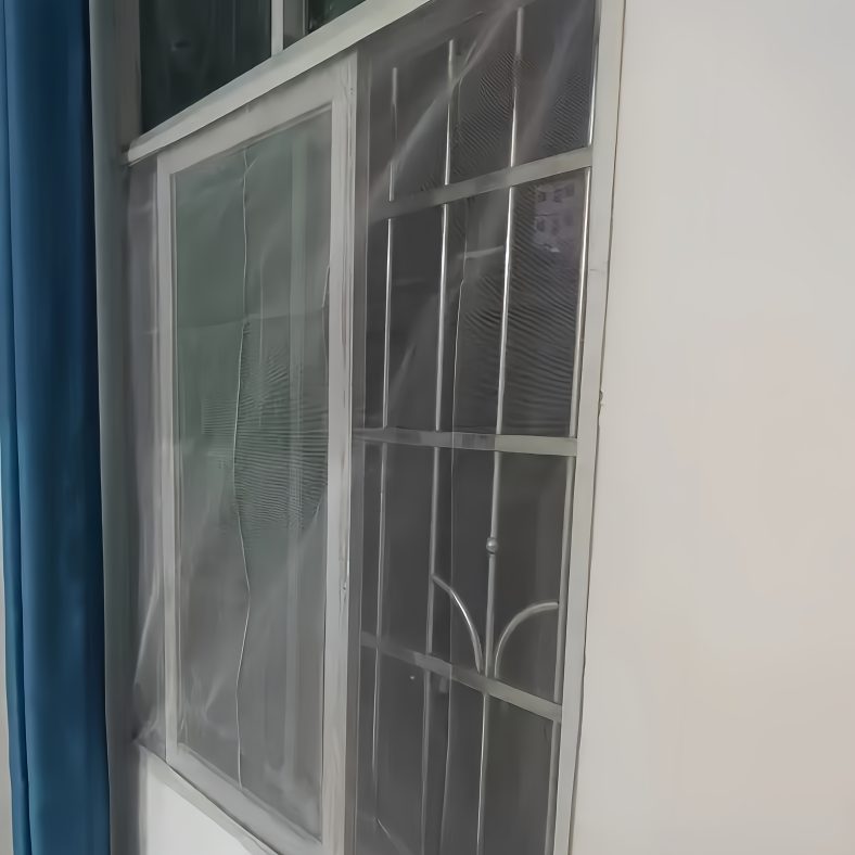 TEMU Easy-to-install Self-adhesive Net Kit With Hook-and-loop Fastening Straps For Windows – Insect Screen Protector, Insect Repellent, Insect Net,