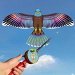 TEMU Handheld Cartoon Eagle Bird Kite With String Fishing Rod Handheld Dynamic Fishing Rod Kite Kite Indoor Decoration Kite