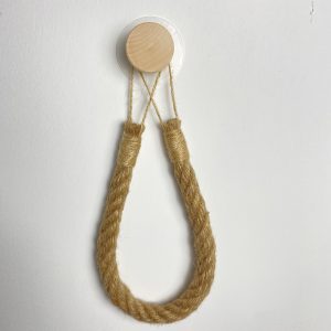 TEMU Handmade Woven Toilet Paper Holder Towel Rack, No-drill Bathroom Tissue Box, Toilet Paper Holder Toilet Paper Holder Toilet Paper