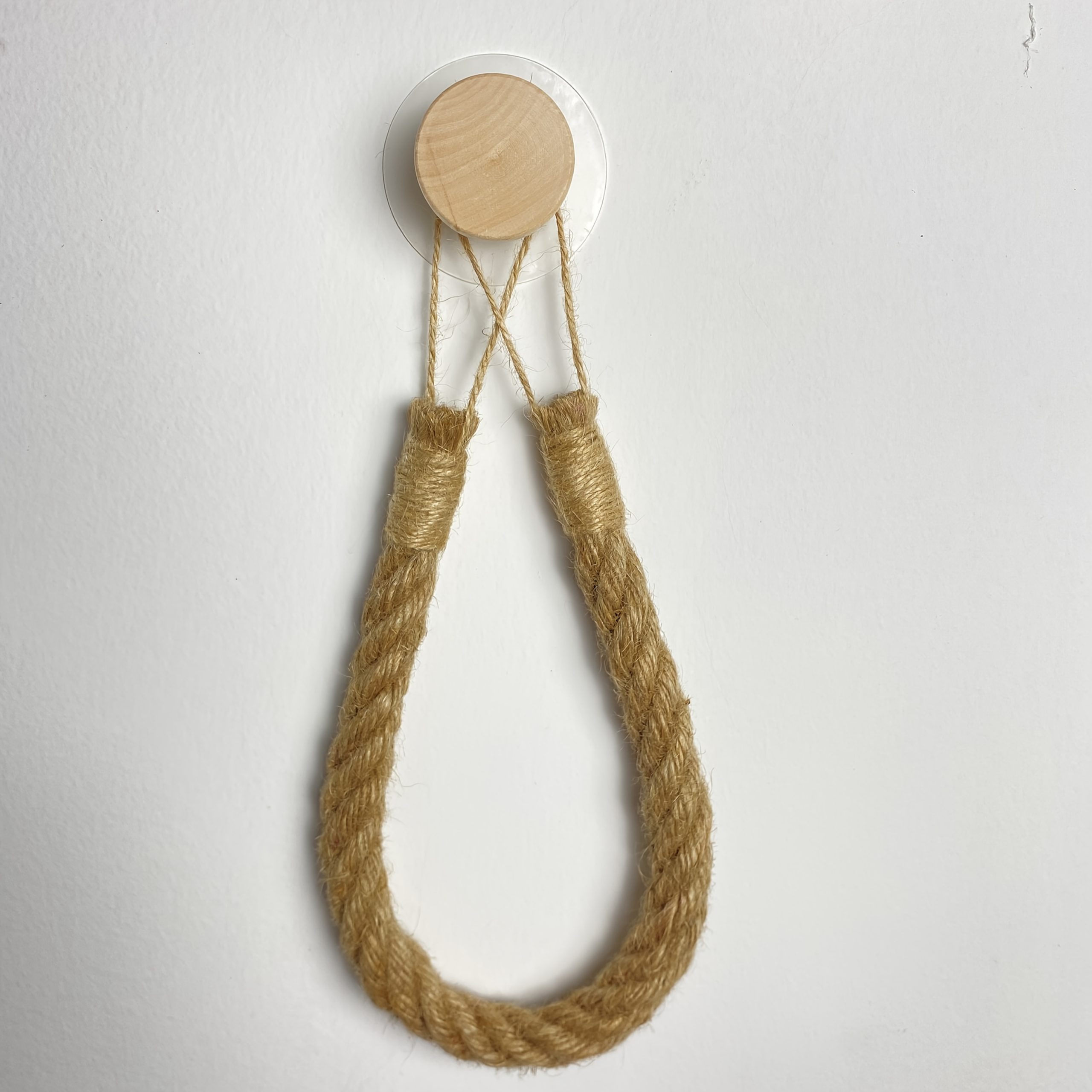 TEMU Handmade Woven Toilet Paper Holder Towel Rack, No-drill Bathroom Tissue Box, Toilet Paper Holder Toilet Paper Holder Toilet Paper