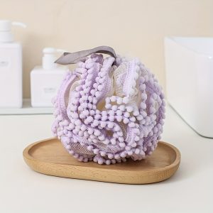 TEMU Large Exfoliating Bath Loofah Sponge - Fragrance-free, Use