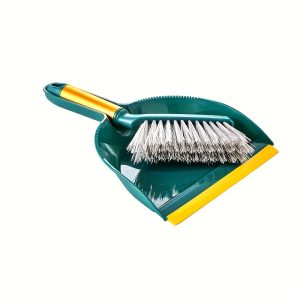 TEMU Multifunctional Broom And Dustpan Set, Home Small Broom And Dustpan Set, Plastic Shovel Brush, Camping Broom, Small Cleaning Broom, All Hair ,