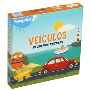 TEMU Pequenos Puzzles - Veículos