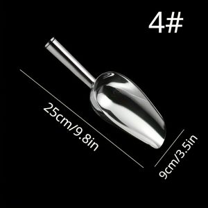 TEMU Thickened Stainless Steel Ice Shovel Flour Shovel Soybeans Shovel Shovel Food Shovel Rice Shovel Materials Shovel Hotel Shovel For Restaurants