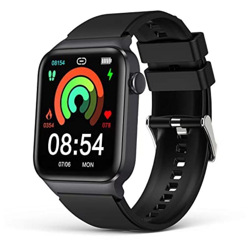 Smart Watch for Men Women,Fitness Tracker Bluetooth Call Watches with Heart Rate Monitor/Pedometer/Sleep Monitor,Activity Trackers with IP67 Waterproo