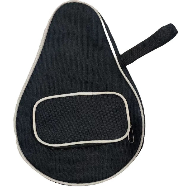 TEMU 1pc Professional Oxford Table Tennis Racket Case With Outer Zipper Bag For Table Tennis Balls Table Tennis Accessories