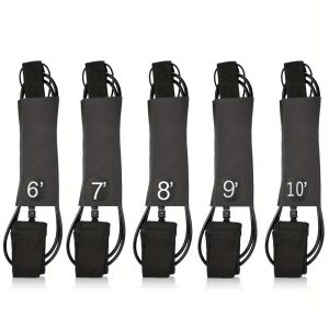 TEMU 1pc Surfboard Leash, Surfboard Leash, Leg Rope, Paddle Board Straight Rope, Surfing Accessories