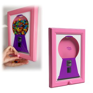 TEMU 1pc Wall Mounted Photo Frame Candy Dispenser, Photo Frame Shaped Candy Dispenser, Hanging Candy Photo Frame, Photo Frame Candy Twister,