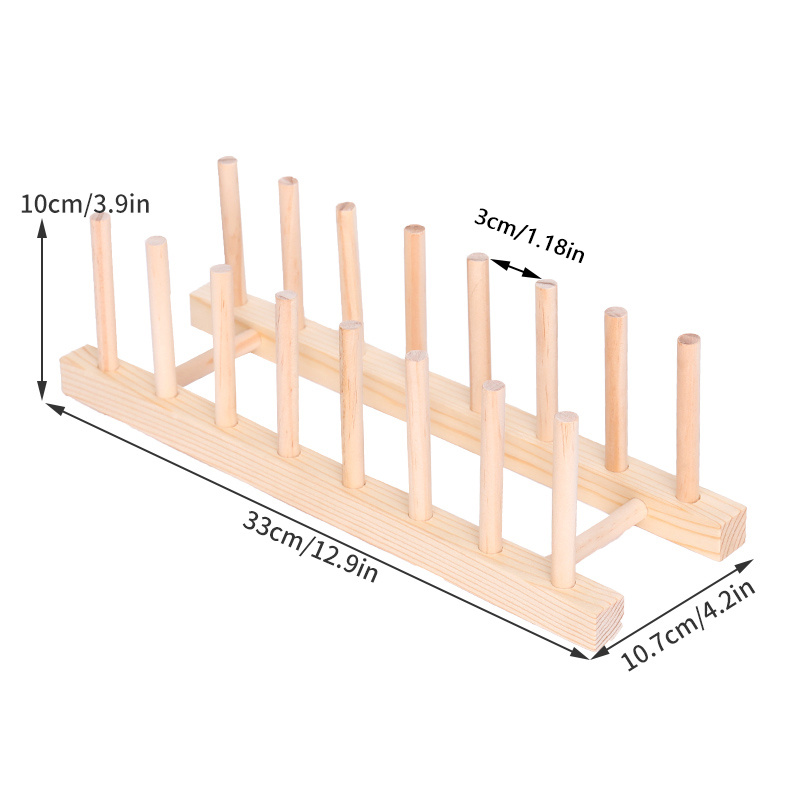 TEMU 1pc Wooden Puzzle Storage Rack With Pegboard & Pegs - Heavy-duty Puzzle Organizer With Pegboard Shelves, Sturdy Floor-standing Design For Adult
